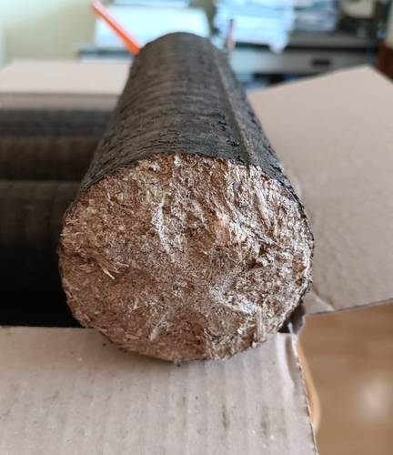 Tronchetti di legno HEIZFUXX® in faggio – Brikett 12 kg | Alto potere calorifico