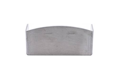 Deflettore per braciere in acciaio inox Piazzetta per stufe a pellet da 8 kw - Cod. RT51101140