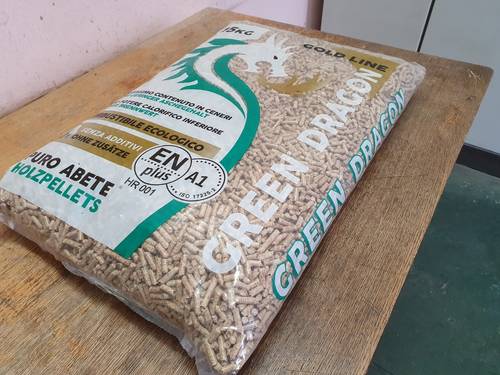 Dragon Pellet HR001 Gold Line ENplus A1 | Puro Abete Croazia