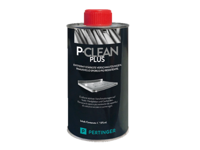 P-CLEAN PLUS – Detergente professionale per superfici di cottura e acciaio contro lo sporco più resistente