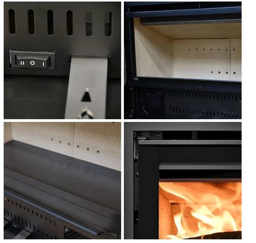 Inserto a Legna Rizzoli X-80 XL