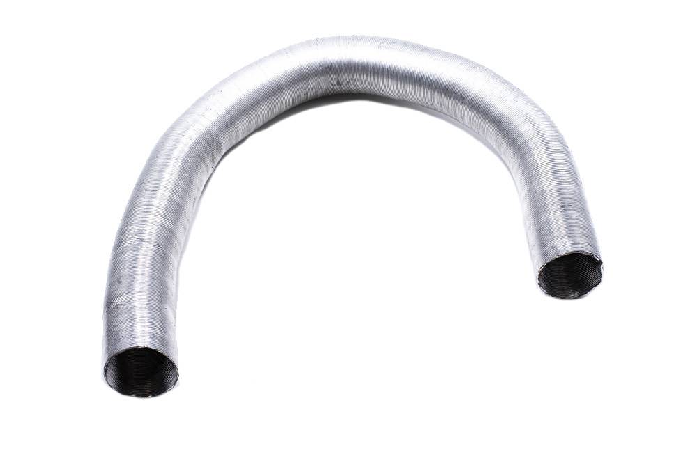 Tubo Flessibile Scarico 1,75X10 Pollici Tubo di Giunzione Flessibile Ondulato in Acciaio Inossidabile Parti Universali Misura Universale Per Qualsiasi Veicolo Ideale Tubo Scarico Turbo Waste
